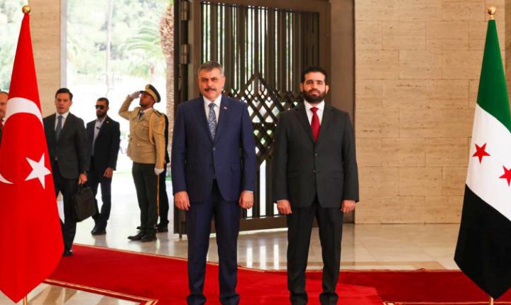 Bakan Çiftçi, Suriyeli mevkidaşı Hattab ile Şam’da görüştü
