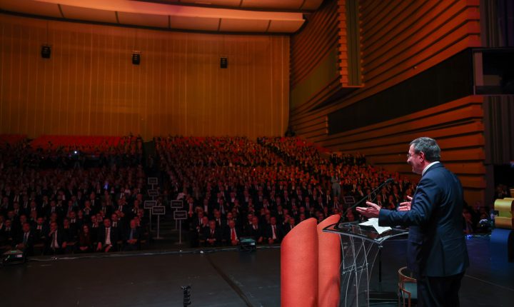 Türkiye Cumhuriyeti Cumhurbaşkanı Yardımcısı Yılmaz: Bölgemizde huzurlu ortam oluşturma hedefiyle Türkiye Cumhuriyeti Yüzyılı’nı birlikte inşa edeceğiz