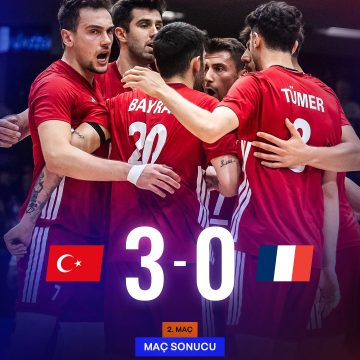 🇹🇷 Filenin Efeleri’nden Fransa’ya Set Vermeyen Zafer! 🔥🏐