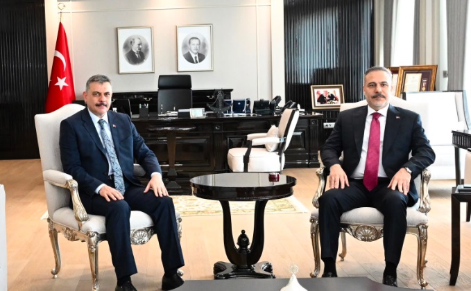 Bakan Fidan, İçişleri Bakanı Çiftçi ile görüştü