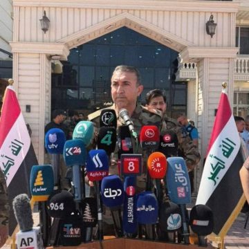 Irak’ta ilk silah teslimine Seraya Selam öncülük etti