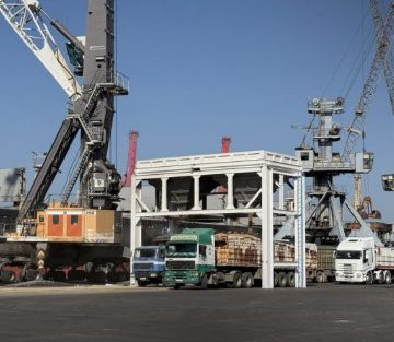 Lazkiye Limanı İlk Beş Ayda 2 Milyon Tondan Fazla Yük Aktarması Yapıldı