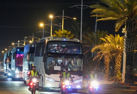 Nasib Sınır Kapısı’nda Suriyeli Hacılardan İki Kafile Karşılandı
