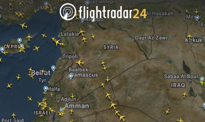 Suriye hava sahasından 6 milyon dolara yakın gelir