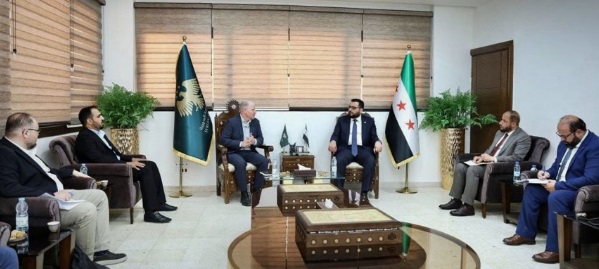 Suriye Tarım Bakanı Suveydan, IRC Heyetini Kabul Etti