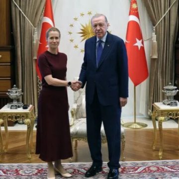 Türkiye Cumhuriyeti Cumhurbaşkanı Erdoğan, AB Yüksek Temsilcisi Kallas’ı kabul etti