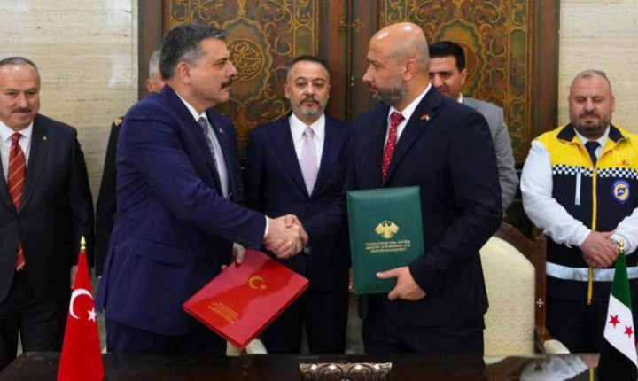 Türkiye Cumhuriyeti ile Suriye arasında afet ve acil durum yönetimi alanında protokol imzalandı